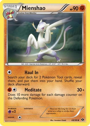 Mienshao (68) [Next Destinies] Reverse Holofoil - Deck Out Gaming