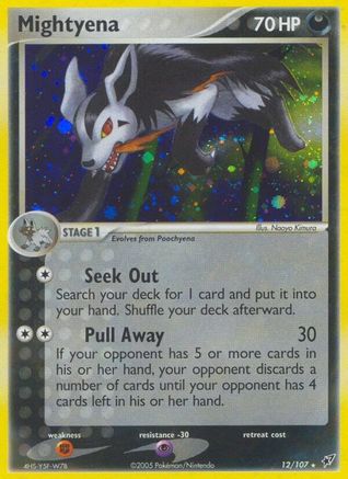 Mightyena (12) [Deoxys] Reverse Holofoil - Deck Out Gaming