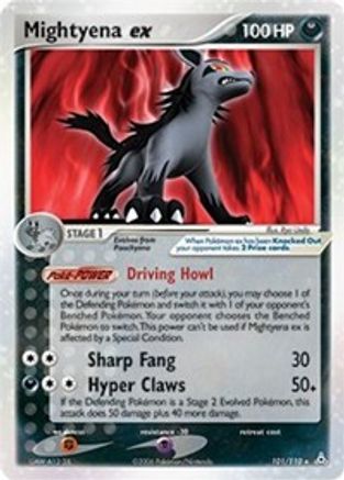 Mightyena ex (101) [Holon Phantoms] Holofoil - Deck Out Gaming