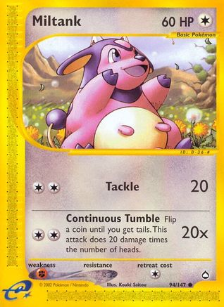 Miltank (94) [Aquapolis] - Deck Out Gaming