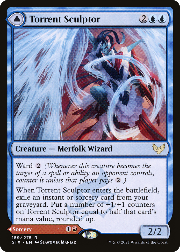 Torrent Sculptor (159) [Strixhaven: School of Mages] - Deck Out Gaming