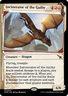Incinerator of the Guilty (Showcase) (349) [Murders at Karlov Manor] foil - Deck Out Gaming