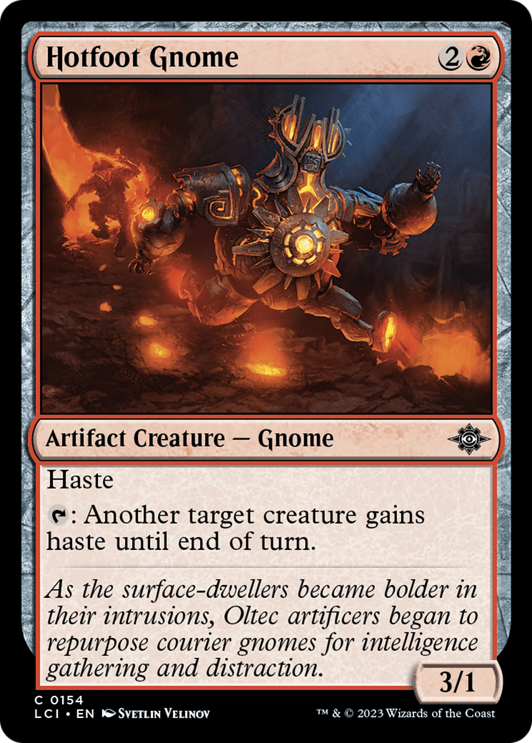 Hotfoot Gnome (154) [The Lost Caverns of Ixalan] foil - Deck Out Gaming