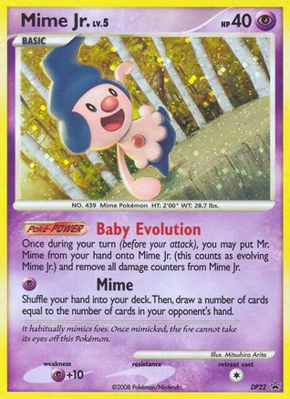 Mime Jr. - DP22 (DP22) [Diamond and Pearl Promos] Holofoil - Deck Out Gaming