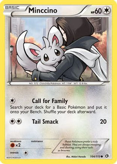 Minccino (104) [Legendary Treasures] Reverse Holofoil - Deck Out Gaming