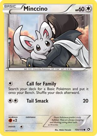 Minccino (104) [Legendary Treasures] Reverse Holofoil - Deck Out Gaming