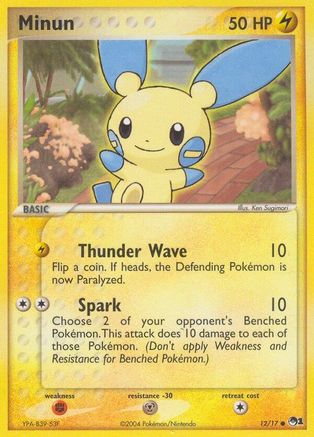 Minun (12) [POP Series 1] - Deck Out Gaming