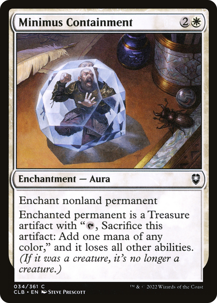 Minimus Containment (34) [Commander Legends: Battle for Baldur's Gate] - Deck Out Gaming