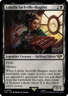 Lobelia Sackville-Baggins (93) [The Lord of the Rings: Tales of Middle-earth] foil - Deck Out Gaming