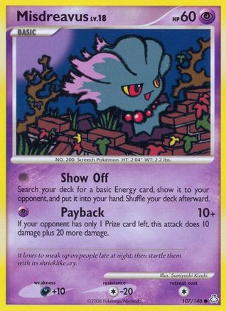 Misdreavus (107) [Legends Awakened] - Deck Out Gaming
