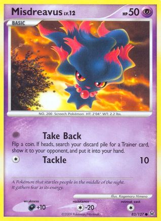 Misdreavus (83) [Platinum] - Deck Out Gaming