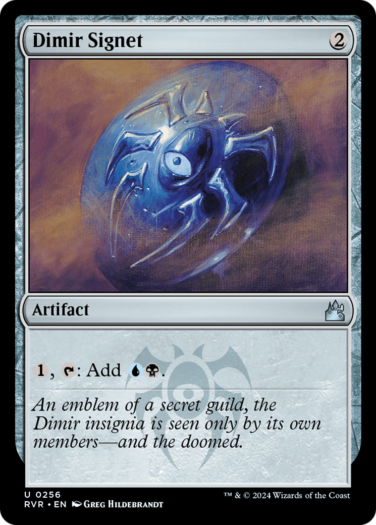 Dimir Signet (256) [Ravnica Remastered] - Deck Out Gaming