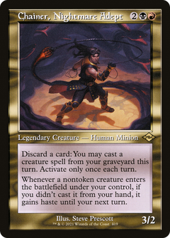 Chainer, Nightmare Adept (Retro Frame) (419) [Modern Horizons 2] - Deck Out Gaming