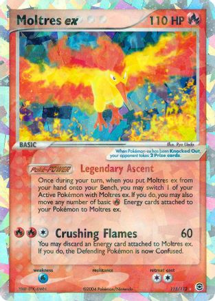 Moltres ex (115) [FireRed & LeafGreen] Holofoil - Deck Out Gaming