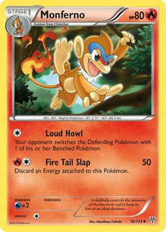 Monferno (16) [Plasma Storm] Reverse Holofoil - Deck Out Gaming