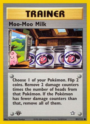 Moo-Moo Milk (101) [Neo Genesis] 1st Edition - Deck Out Gaming