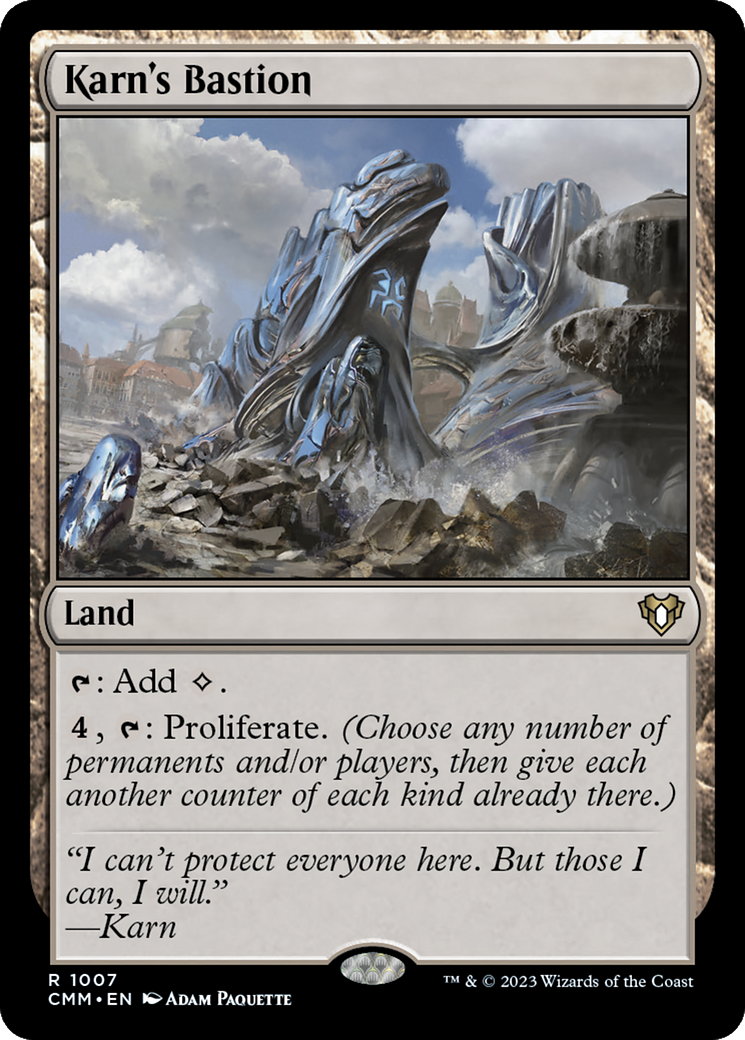 Karn's Bastion (1007) [Commander Masters] - Deck Out Gaming