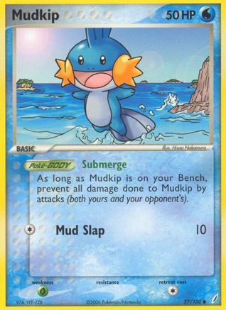 Mudkip - 057/100 (57) [Crystal Guardians] - Deck Out Gaming