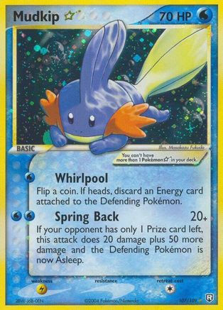 Mudkip Star (107) [Team Rocket Returns] Holofoil - Deck Out Gaming