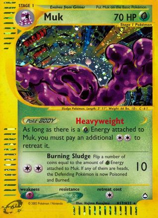 Muk (H17) (H17) [Aquapolis] Holofoil - Deck Out Gaming
