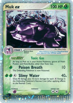 Muk ex (96) [Dragon] Holofoil - Deck Out Gaming