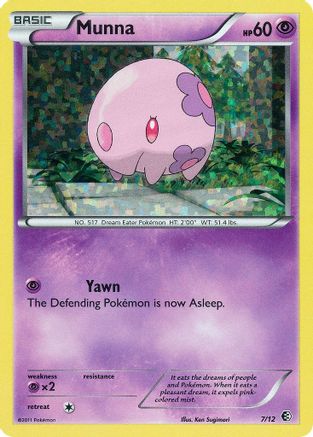 Munna - 7/12 (7) [McDonald's Promos 2011] Holofoil - Deck Out Gaming