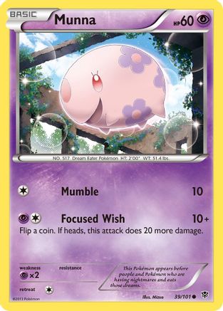 Munna (39) [Plasma Blast] Reverse Holofoil - Deck Out Gaming