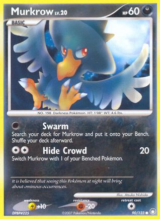 Murkrow (90) [Mysterious Treasures] - Deck Out Gaming