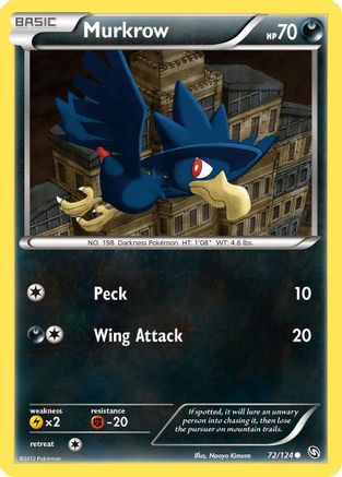 Murkrow (72) [Dragons Exalted] - Deck Out Gaming