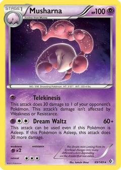 Musharna (69) [Boundaries Crossed] Reverse Holofoil - Deck Out Gaming