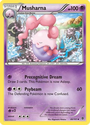 Musharna (40) [Plasma Blast] Reverse Holofoil - Deck Out Gaming