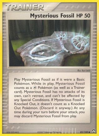 Mysterious Fossil (85) [Power Keepers] - Deck Out Gaming