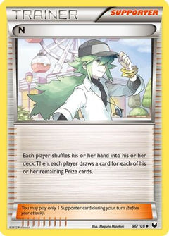 N (Supporter) (96) [Dark Explorers] Reverse Holofoil - Deck Out Gaming