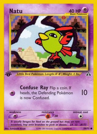 Natu (59) [Neo Discovery] 1st Edition - Deck Out Gaming