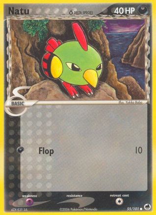 Natu (Delta Species) (55) [Dragon Frontiers] Reverse Holofoil - Deck Out Gaming