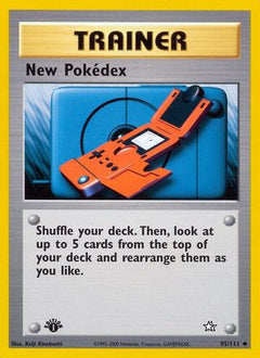 New Pokedex (95) [Neo Genesis] 1st Edition - Deck Out Gaming