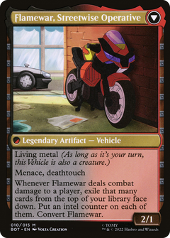 Flamewar, Brash Veteran (10) [Universes Beyond: Transformers] foil - Deck Out Gaming