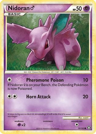 Nidoran M (70) [Triumphant] - Deck Out Gaming
