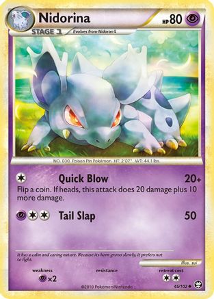 Nidorina (45) [Triumphant] - Deck Out Gaming
