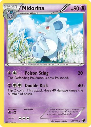 Nidorina (41) [Plasma Freeze] Reverse Holofoil - Deck Out Gaming