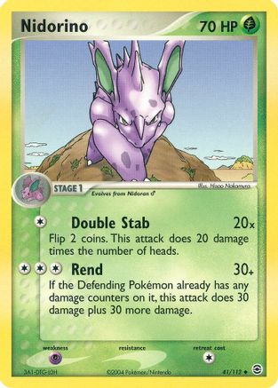 Nidorino (41) [FireRed & LeafGreen] - Deck Out Gaming