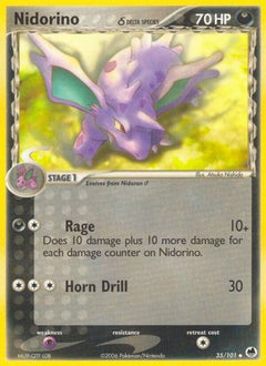 Nidorino (Delta Species) (35) [Dragon Frontiers] - Deck Out Gaming