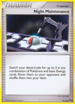 Night Maintenance (9) [POP Series 8] - Deck Out Gaming