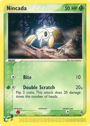 Nincada - 67/97 (67) [Dragon] - Deck Out Gaming