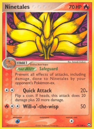Ninetales (19) [Power Keepers] - Deck Out Gaming