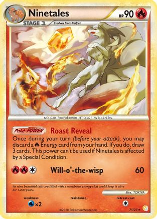 Ninetales (7) [HeartGold SoulSilver] Holofoil - Deck Out Gaming