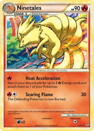 Ninetales (20) [Unleashed] - Deck Out Gaming