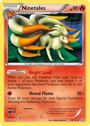 Ninetales (19) [Dragons Exalted] Reverse Holofoil - Deck Out Gaming