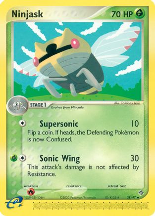 Ninjask - 38/97 (38) [Dragon] - Deck Out Gaming