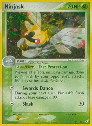 Ninjask (13) [Deoxys] Holofoil - Deck Out Gaming